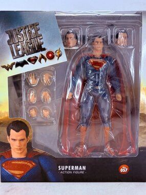 Superman Justice League DC Comics No.057 Action Figure Toy Gift New in Box